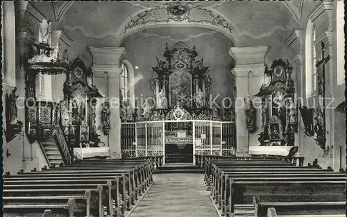 Sulzbach Rosenberg St Anna Innenansicht Kat. Sulzbach Rosenberg