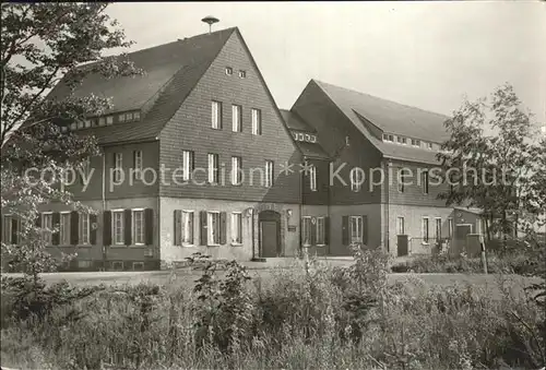 Seiffen Erzgebirge FDGB Erholungsheim Bad Einsiedel Kat. Kurort Seiffen Erzgebirge