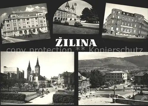 Zilina Teilansichten Kirche Kat. Zilina