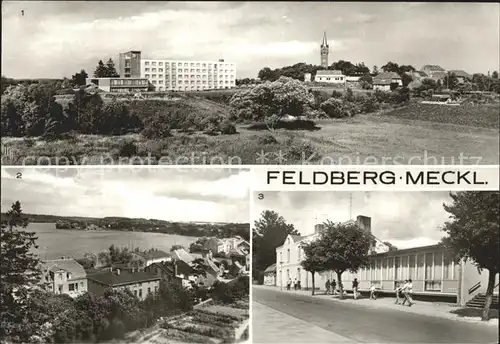 Feldberg Mecklenburg FDGB Erholungsheim Freundschaft Haussee  Kat. Feldberger Seenlandschaft