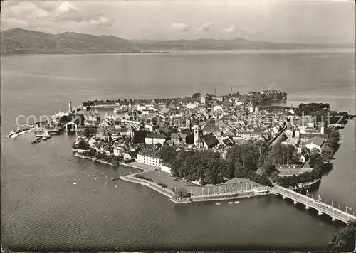 Lindau Bodensee Fliegeraufnahme Kat. Lindau (Bodensee)