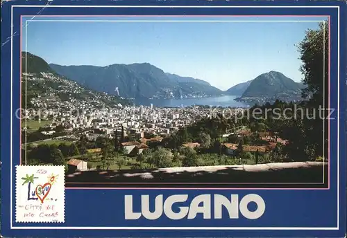 Lugano TI Panorama / Lugano /Bz. Lugano City