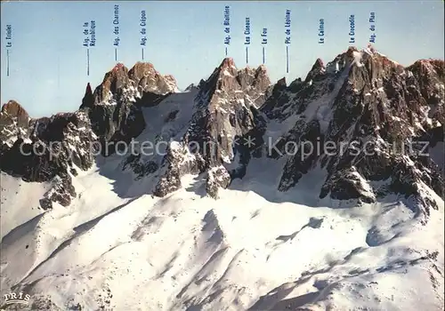 Chamonix Les Aiguilles de Chamonix Kat. Chamonix Mont Blanc