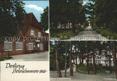 Steinkimmen Dorfkrug Gaststaette Stilleben Naturfreundehaus Kat. Ganderkesee