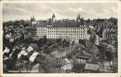 Altenburg Thueringen Partie am Schloss Kat. Altenburg