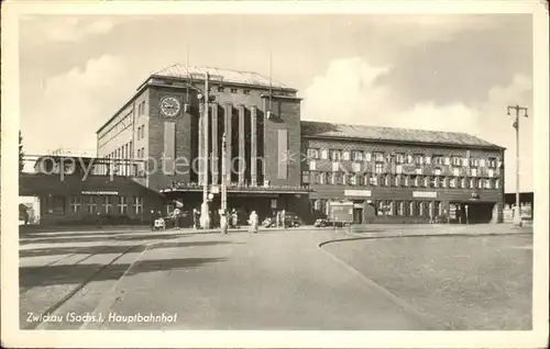 Zwickau Sachsen Hauptbahnhof Kat. Zwickau