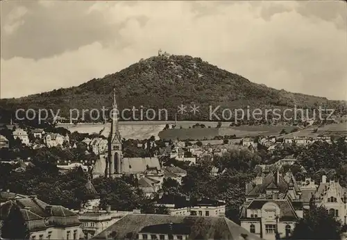 Teplice pohled na hrad Doubravku Kat. Teplice