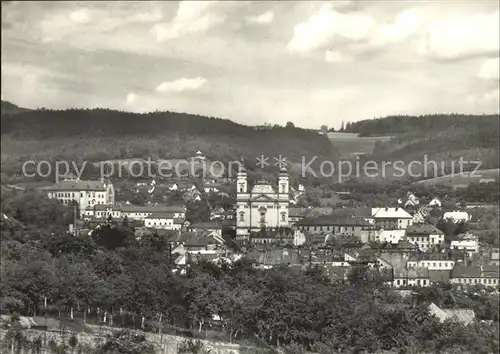 Sternberg Maehren Ortsansicht mit Kirche Kat. Sternberk