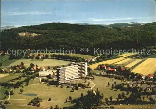 Bad Salzuflen Kurklinik der LVA Westfalen Fliegeraufnahme Kat. Bad Salzuflen
