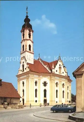 Steinhausen Bad Schussenried Wallfahrtskirche Barock 18. Jhdt. Dominikus Zimmermann Kat. Bad Schussenried