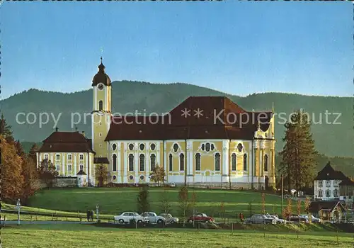 Wies Steingaden Wallfahrtskirche Praemonstratenserkloster 18. Jhdt. Dominikus Zimmermann Kat. Steingaden