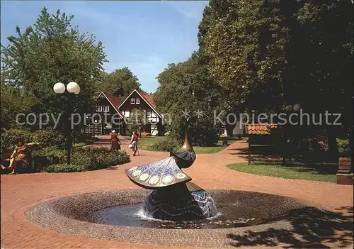 Bad Sassendorf Pfauenbrunnen Kreutter Kat. Bad Sassendorf