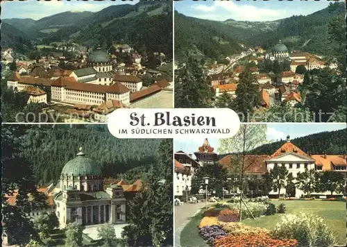 St Blasien Kloster Dom Kurpark Schwarzwald Kat. St. Blasien