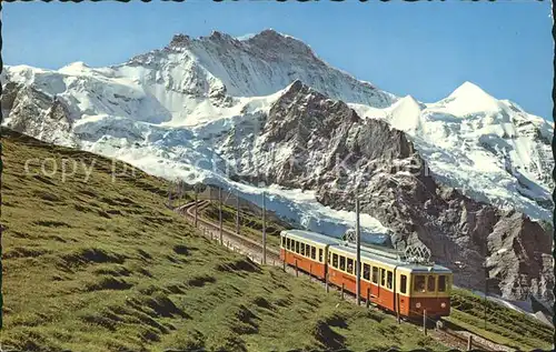 Jungfraubahn Kleine Scheidegg Jungfrau Silberhorn Kat. Jungfrau