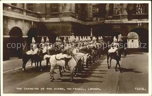 London Whitehall Changing of the Guard Kat. City of London