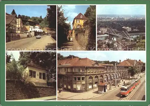 Dresden HOG Luisenhof Koernerweg Blaues Wunder Schillerhaeuschen Parkhotel Weisser Hirsch Kat. Dresden Elbe