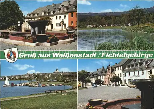 Weissenstadt Stadtbaderestaurant Campingplatz Weissenstaedter See Dorfpartie Kat. Weissenstadt