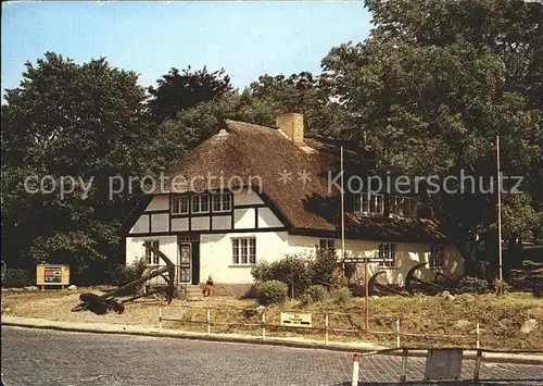 Goehren Ruegen Heimatmuseum Moenchgut Kat. Goehren Ostseebad Ruegen