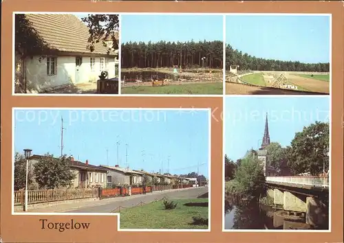 Torgelow Museum Schwimmstadion Spartakusstadion Siedlung Salvador Allende Ueckerbruecke Kat. Torgelow