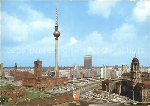 Berlin City Fernsehturm Kat. Berlin