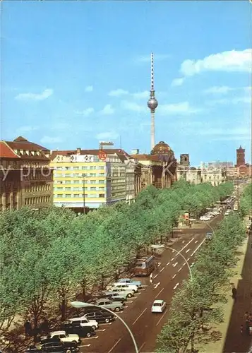 Berlin Unter den Linden Fernseh und UKW Turm Kat. Berlin