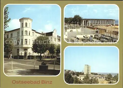 Binz Ruegen Teilansichten Kat. Binz