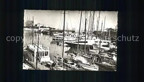 Antibes Alpes Maritimes Port et Fort Carre Bateaux Kat. Antibes