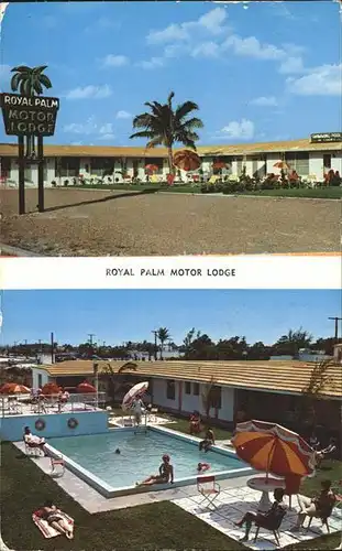 Palm Beach Royal Palm Motor Lodge Swimming Pool Kat. Palm Beach