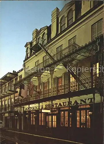New Orleans Louisiana Antoine s Restaurant Kat. New Orleans