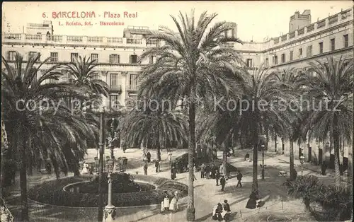 Barcelona Cataluna Plaza Real Palmas Kat. Barcelona