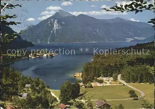 Walchensee und Jochberg Bayerische Voralpen Kat. Kochel a.See