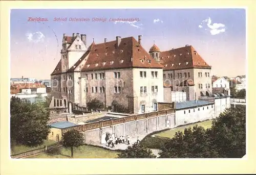 Zwickau Sachsen Schloss Osterstein Repro Sammlung Peschke Kat. Zwickau