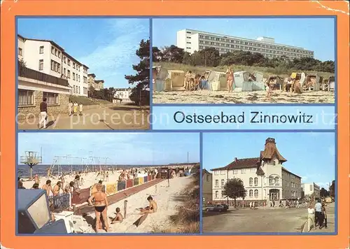 Zinnowitz Ostseebad Ferienheime IG Wismut Strand Kegelbahn