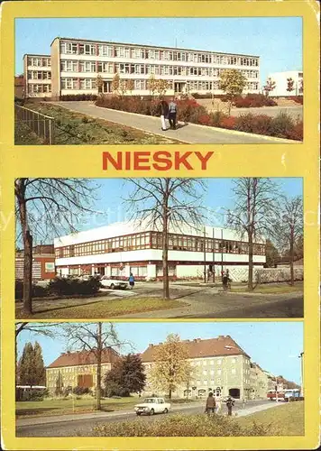 Niesky Herbert Balzer Oberschule Betriebsgaststaette MLK HO Gaststaette Zinzendorfplatz Kat. Niesky