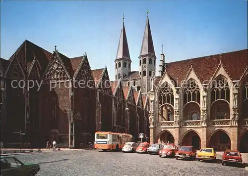 Braunschweig Martinikirche Altstadtrathaus Kat. Braunschweig