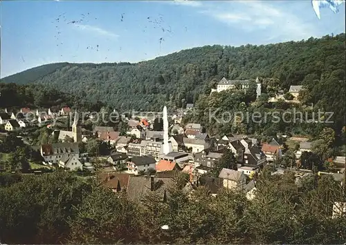 Bilstein Sauerland Ortsansicht mit Kirche und Schloss / Lennestadt /Olpe LKR