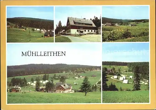 Muehlleithen Klingenthal Teilansichten Erholungsort Kat. Klingenthal Sachsen