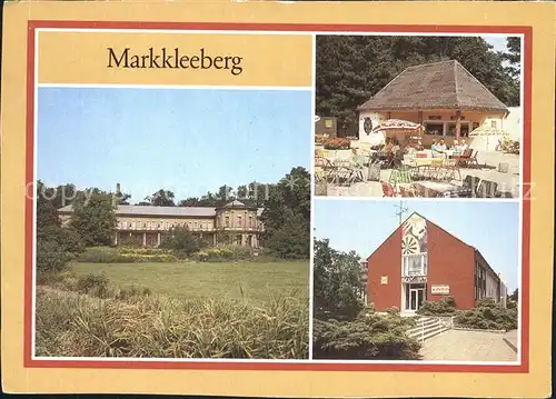 Markkleeberg HO Parkgaststaette Imbisszentrum Gaststaette Agra Club Kat. Markkleeberg