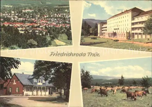 Friedrichroda Am Rennsteig Heuberghaus Heim  Kat. Friedrichroda