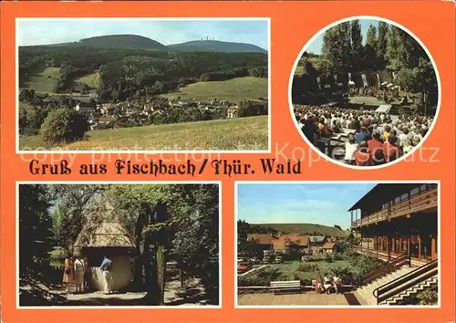 Fischbach Eisenach Bergbuehne Im Park Thueringenbaude  Kat. Eisenach