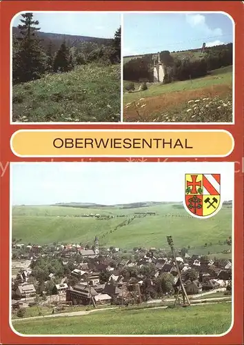 Oberwiesenthal Erzgebirge Baerwurzwiesen Sprungschanzen Zechengrund Kat. Oberwiesenthal