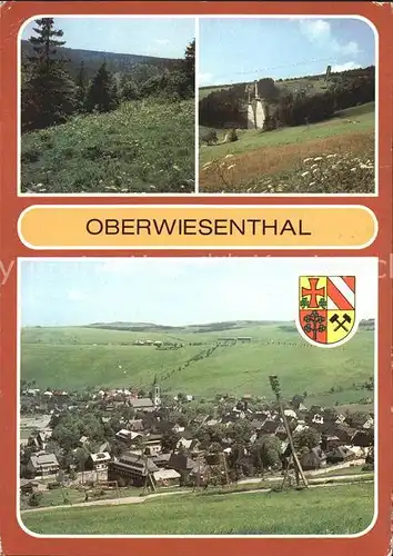 Oberwiesenthal Erzgebirge Baerwurzwiesen Teilansicht Kat. Oberwiesenthal