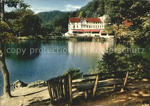 Bad Lauterberg Kneipp Kurhotel Weisenbecker Teich  Kat. Bad Lauterberg im Harz