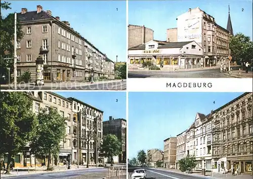 Magdeburg Grosse Diesdorfer Strasse Eiskellerplatz Olvenstedter Strasse Kat. Magdeburg