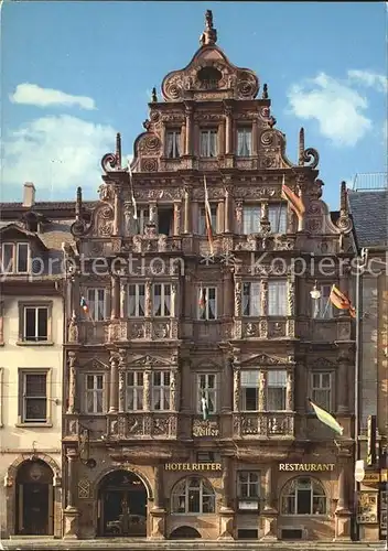 Heidelberg Neckar Hotel Ritter Kat. Heidelberg