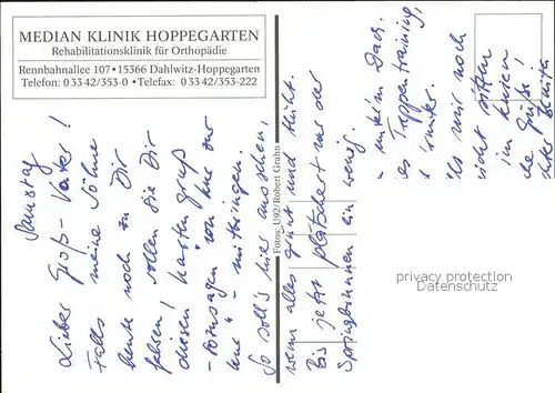 Hoppengarten Median Klinik Kat. Windeck