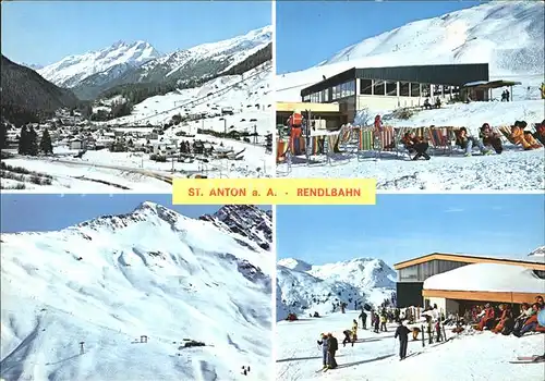 St Anton Arlberg Rendlbahn Kat. St. Anton am Arlberg