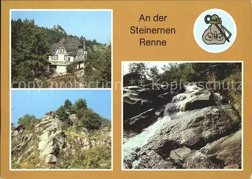 Wernigerode Harz Steinerne Renne Ferienheim und Gaststaette Steinerne Renne Kat. Wernigerode