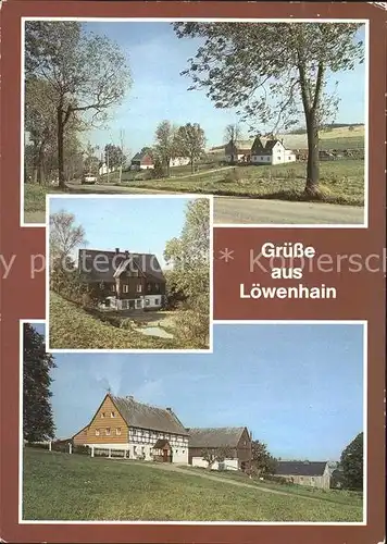 Loewenhain Betriebsferienheim Kat. Geising