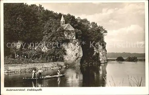 Untermarchtal Donau Waldkapelle  Kat. Untermarchtal